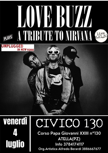 Love Buzz live concert - A tribute to Nirvana
