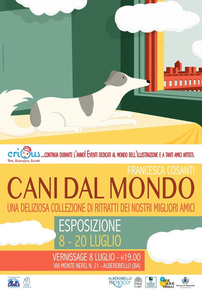 Criòus presenta Cani dal Mondo di Francesca Cosanti