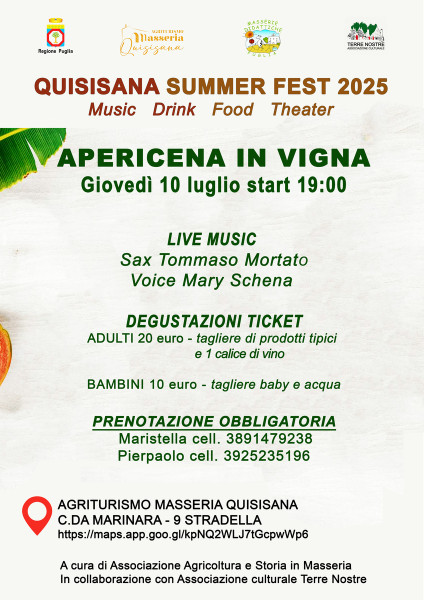 Apericena in vigna