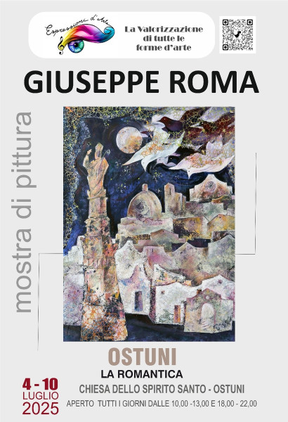 Giuseppe Roma, la bellezza di Ostuni nell’Arte