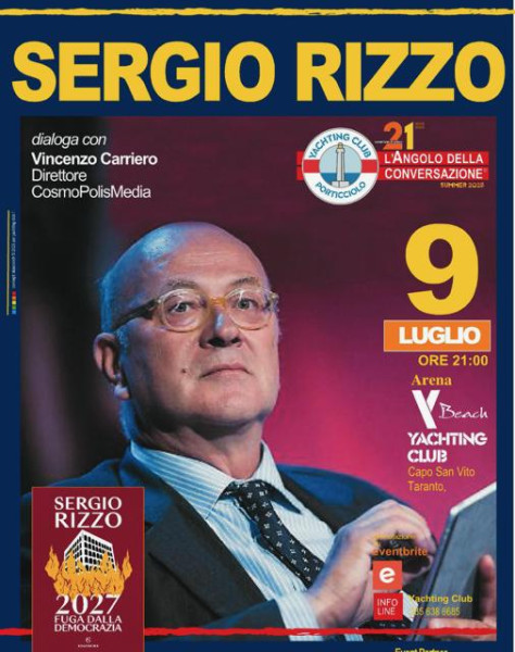 Sergio Rizzo presenta "2027. Fuga dalla Democrazia"