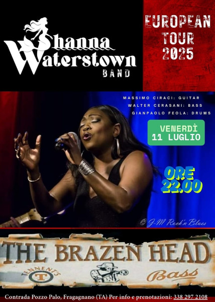 SHANNA WATERSTONE AL BRAZEN HEAD DI FRAGAGNANO