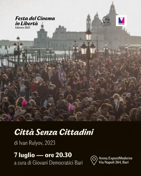 Proiezione Città Senza Cittadini di Ivan Rulyov