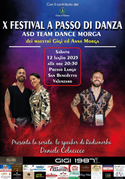 "A passo di danza" torna a Valenzano con lo speaker Daniele Colacicco