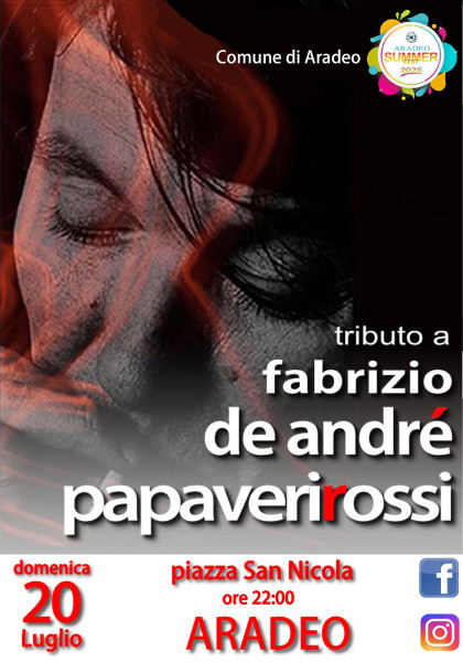 Tributo a Fabrizio De André - PAPAVERI ROSSI
