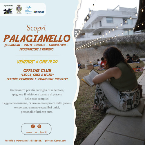 Offline club: Leggi, crea e segna - letture condivise e segnalibri creativi