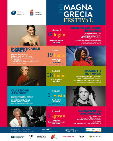 MAGNA GRECIA FESTIVAL 2025 Concerti al Tramonto