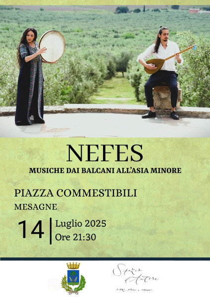 Nefes -  Musiche dai Balcani all'Asia minore con Anya Nova e Luca Sparro