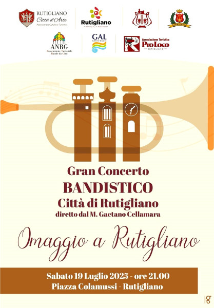 Concerto della grande Banda «CITTÀ DI RUTIGLIANO»