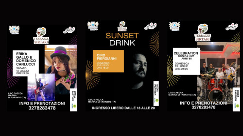 Weekend di emozioni tra musica e tramonti