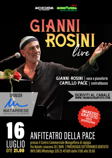 Gianni Rosini Live