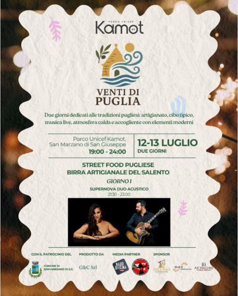 SuperNova Duo Acustico Live Venti Di Puglia