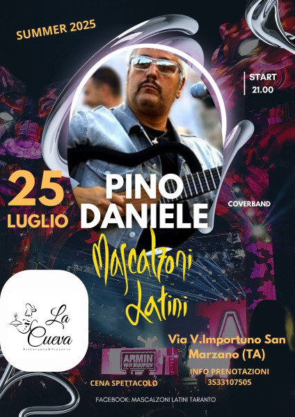 Mascalzoni Latini cover Pino Daniele in concerto
