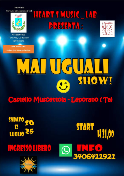 Heart’sMusic in scena con Mai uguali