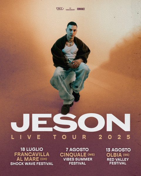 Jeson Annuncia le Sue Prime Date Estive