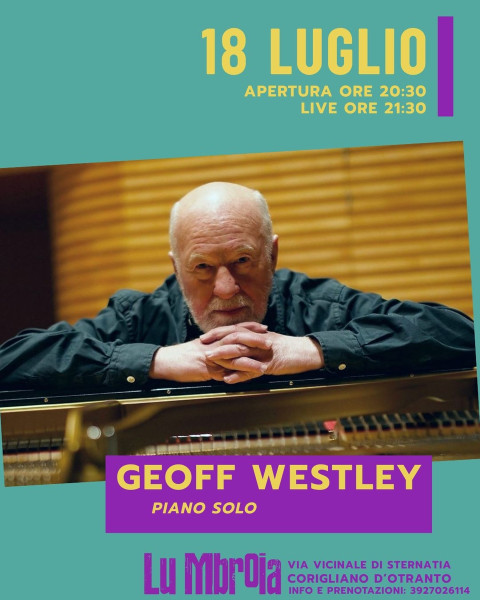 Geoff Westley - Piano Solo