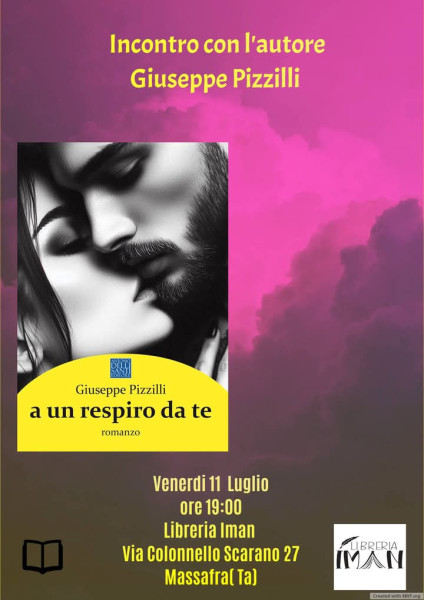 Libreria IMAN Massafra: incontro con l'autore Giuseppe Pizzilli