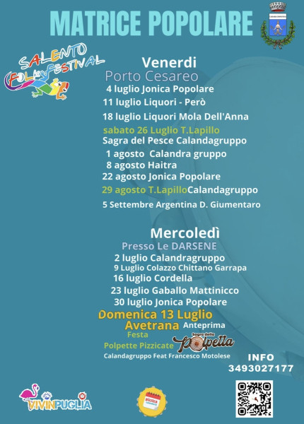 Matrice Popolare Vivinpuglia