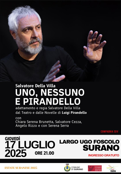 UNO, NESSUNO E PIRANDELLO  dal Teatro e dalle Novelle di Luigi Pirandello