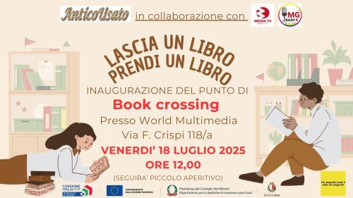 Inaugurazione del punto di Book Crossing