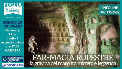 FAR-MAGIA RUPESTRE la gravina del mago