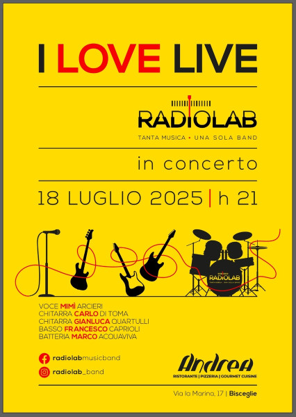 I Love Live - RadioLab live concert