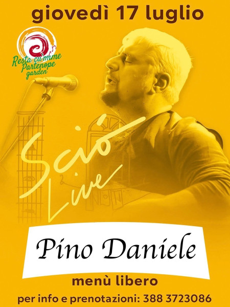 Sciò Live Band Pino Daniele Forever live concert