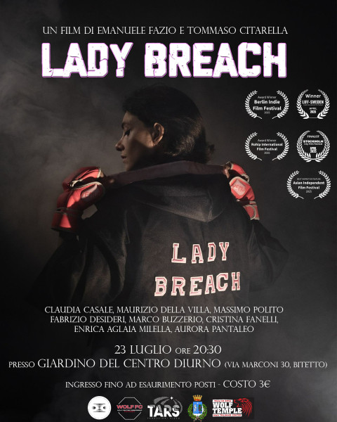 Proiezione Lungometraggio Lady Breach - Rassegna "Benvenuta Estate"