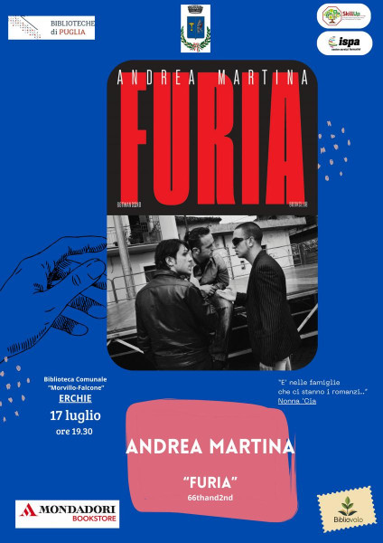 "Il MIO paese è IO" - Andrea Martina presenta "FURIA"