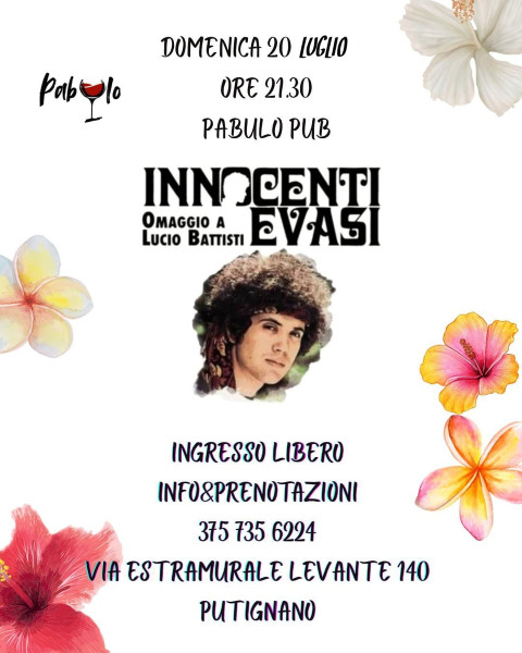 Innocenti Evasi Omaggio a Lucio Battisti