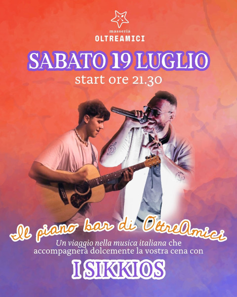 I SIKKIOS, il Piano Bar di OltreAmici
