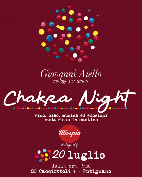 Chakra Night | Una serata vintage con Dj Misspia!