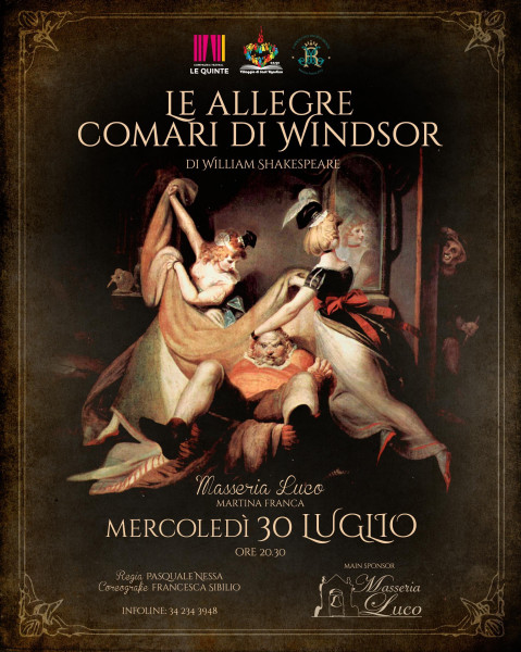 Le allegre comari di Windsor | 30 luglio 2025 | Masseria Luco