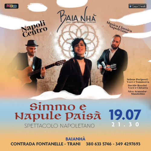 Simmo e Napule Paisà - Napoli Centro band live a Trani