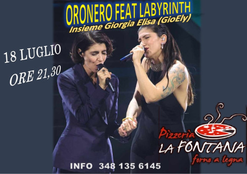 GioEly (Insieme Elisa) a la fontana di Bisceglie