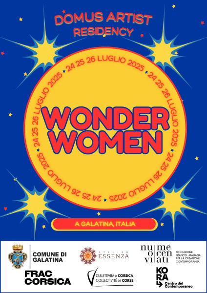 WONDER WOMEN, festival multidisciplinare di Domus Artist Residency