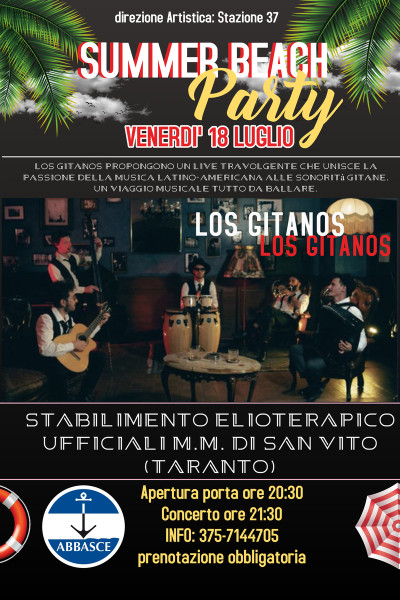 Summer Beach Party: Los GITANOS