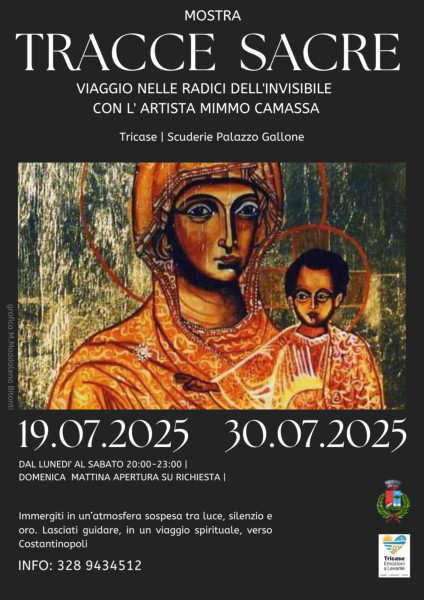 Tracce Sacre. Viaggio nell’invisibile tra oro e colori vivi