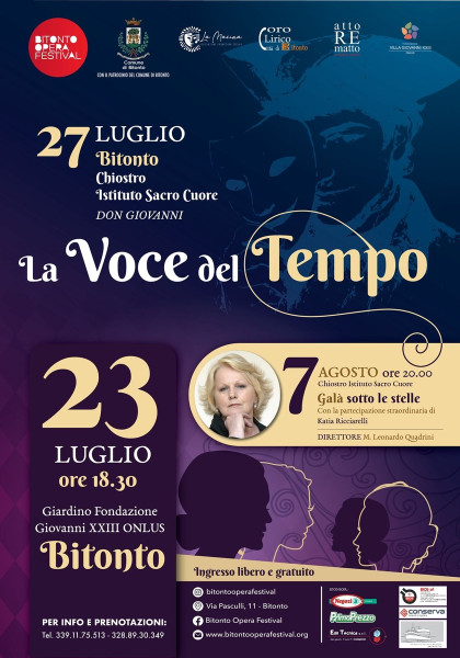 Bitonto Opera Festival 2025 - Concerto La voce del tempo