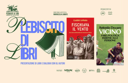 Claudio Caprara ed Antonio Decaro ospiti di Plebiscito di Libri