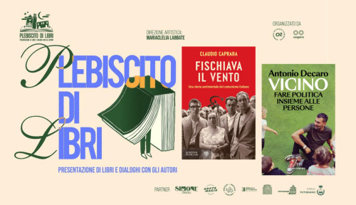 Claudio Caprara ed Antonio Decaro ospiti di Plebiscito di Libri