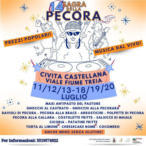 Tra arrosticini e ravioli a Civita Castellana  secondo weekend con la Sagra della Pecora