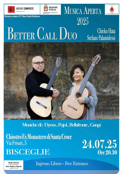 Better Call Duo per MusicAperta 2025