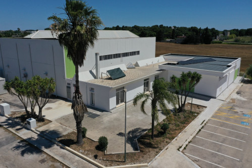 Taglio del nastro per il nuovo Centro Polivalente di San Cesario di Lecce