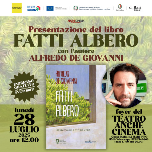 Presentazione del libro "Fatti albero" con l'autore Alfredo De Giovanni