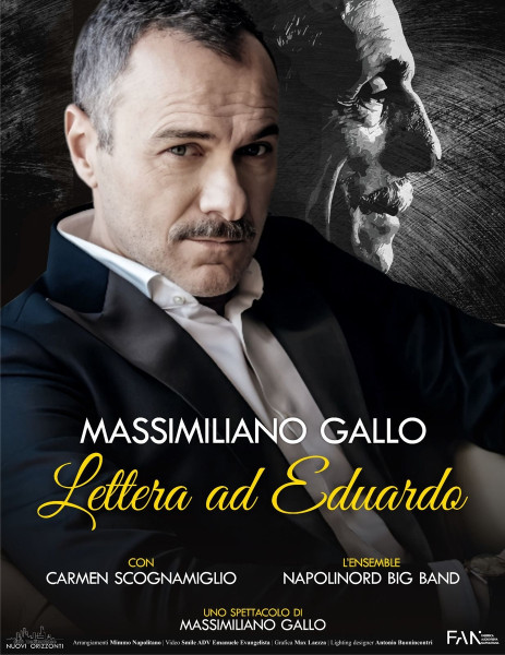 Massimiliano Gallo in «Lettera ad Eduardo