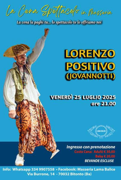Omaggio a Jovanotti - Lorenzo Positivo