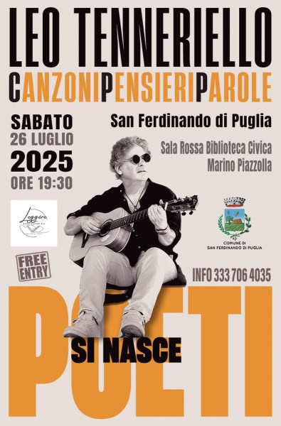 Si nasce poeti LEO TENNERIELLO Canzoni Pensieri Parole