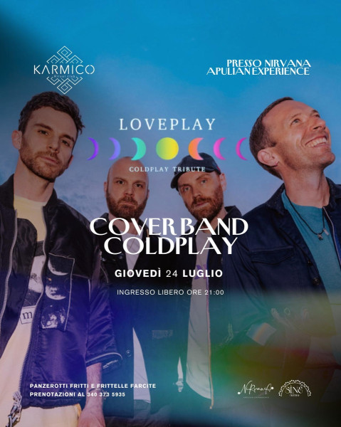 Loveplay Coldplay Tribute - Mola di Bari