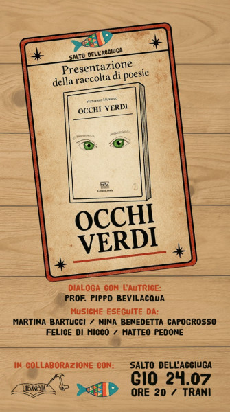 Occhi Verdi - Giovedì 24 luglio – Salto dell'Acciuga